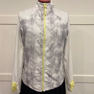 ⭐️2 for $25⭐️ 

Mondetta White, Marble and Yellow Zip up